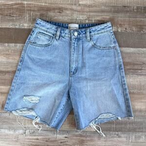 Abrand Jeans Carrie Shorts in Ida Rip Size 26